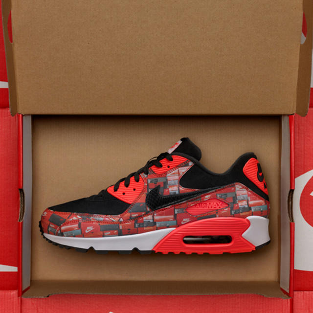 AIR MAX 90 WE LOVE NIKE atmos 希少30 US12 1