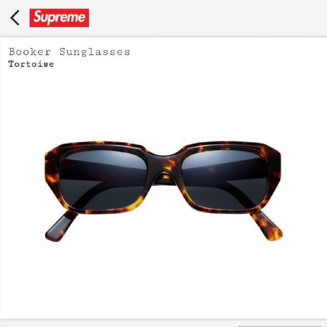 独特な - Supreme SUPREME SUNGLASSES BOOKER サングラス+メガネ