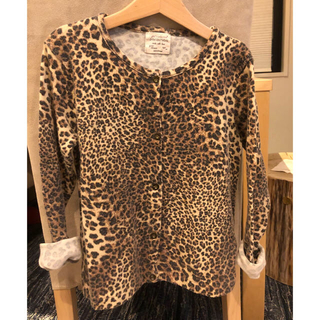 ザラキッズ(ZARA KIDS)のZARA kids girl’s ヒョウ柄カーディガン 140cm(9-10y)(カーディガン)