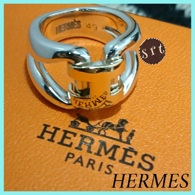 Hermes - 極美品 HERMES エルメスリング ヒストリー コンビ リング 750×925