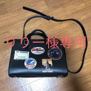 マウジー(moussy)のりりー様専用 MOUSSY ワッペンプリントボストンBAG(ボストンバッグ)