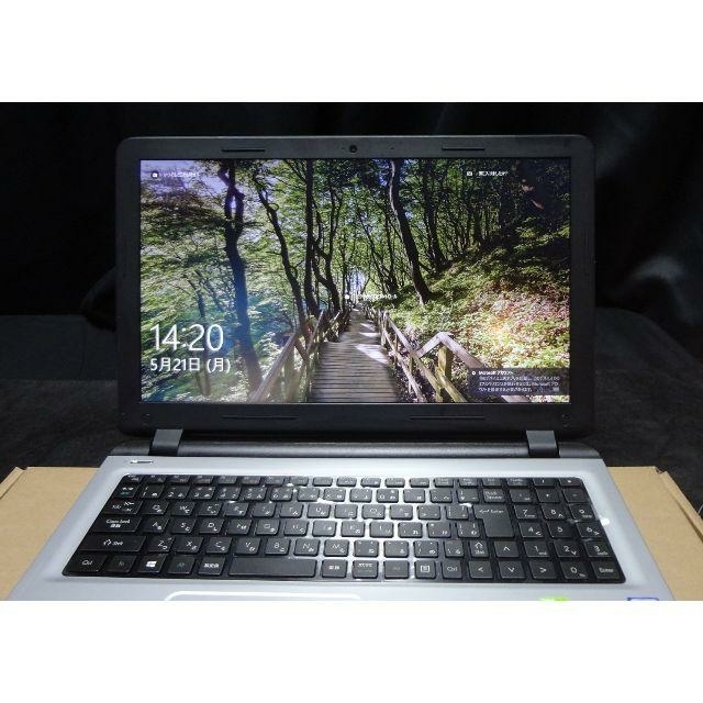 お買得!】 ドスパラ diginnos VF-HE11 i7/8G/SSD256+HDD1T ノートPC