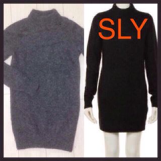 スライ(SLY)のSLY/ベビーアルパカニット(ミニワンピース)