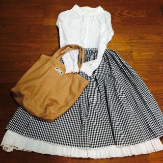 ダブルクローゼット(w closet)の☆w closet フリルブラウス☆(シャツ/ブラウス(長袖/七分))