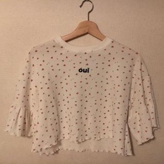 ジュエティ(jouetie)のjouetie 花柄 サーマル tシャツ (Tシャツ(半袖/袖なし))