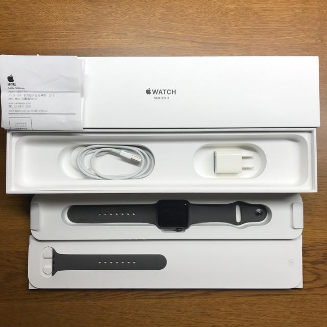 applewatch series3 38mm AppleCare登録済み