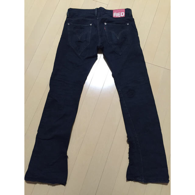 Levi's(リーバイス)のリーバイスレッド クラッシュデニム シューカット メンズのパンツ(デニム/ジーンズ)の商品写真