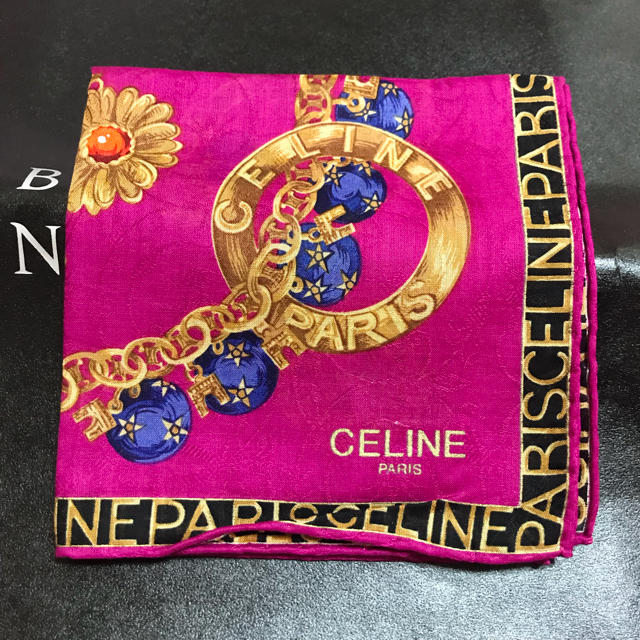 celine(セリーヌ)のCELINE ハンカチ スカーフ レディースのファッション小物(バンダナ/スカーフ)の商品写真