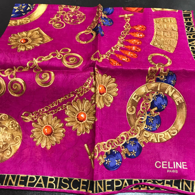 celine(セリーヌ)のCELINE ハンカチ スカーフ レディースのファッション小物(バンダナ/スカーフ)の商品写真