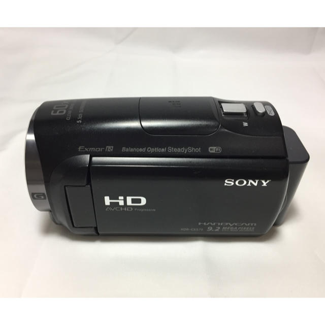 SONY ブラックの通販 by みんみん's shop｜ソニーならラクマ - SONY HDR-CX670 低価日本製
