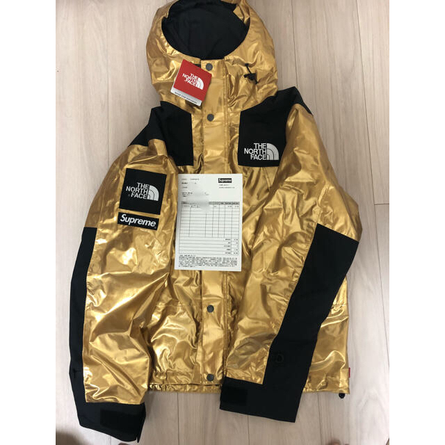 Supreme north face   ゴールド Sサイズ