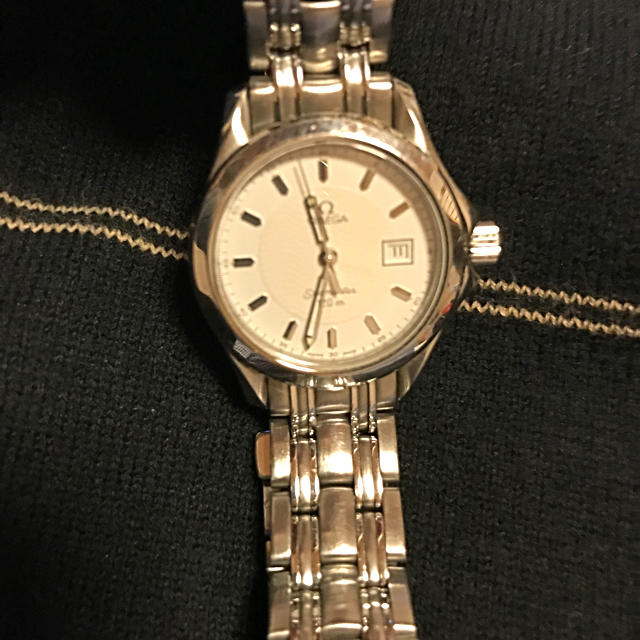 OMEGA(オメガ)の時間のみ稼働/ジャンク OMEGA シーマスター６５０１/８２７レディース 中古 レディースのファッション小物(腕時計)の商品写真
