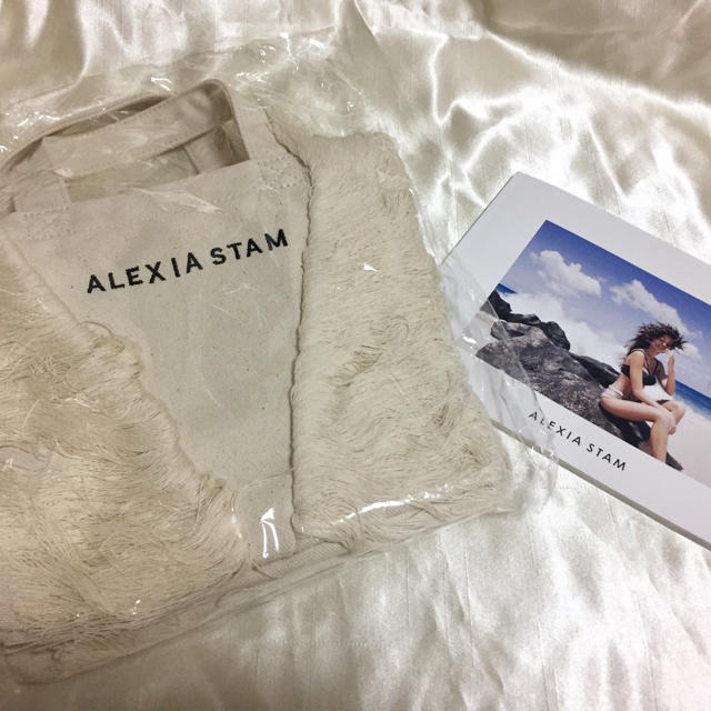 ALEXIA STAM(アリシアスタン)のALEXIASTAM アリシアスタン フリンジトートバック 新品 レディースのバッグ(トートバッグ)の商品写真