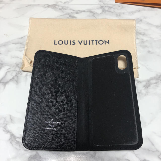 LOUIS VUITTON(ルイヴィトン)のルイヴィトン iPhoneX ケース フォリオ モノグラム スマホ/家電/カメラのスマホアクセサリー(iPhoneケース)の商品写真