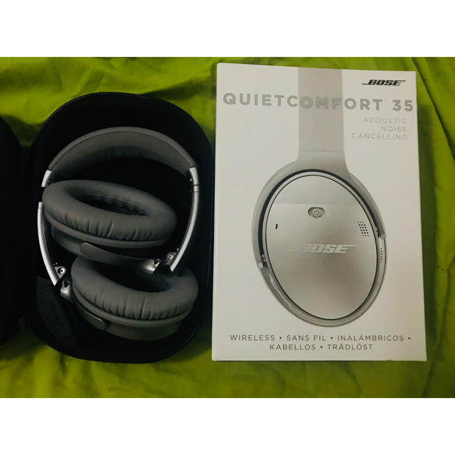 ヘッドフォン/イヤフォンBose QC35 美品 Quiet Comfort 35 グレー