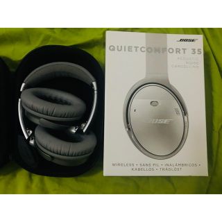 ボーズ(BOSE)のBose QC35 美品 Quiet Comfort 35 グレー(ヘッドフォン/イヤフォン)