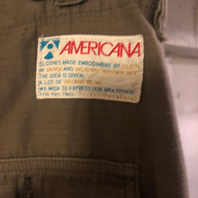 AMERICANA(アメリカーナ)のAMERICANA(アメリカーナ)☆ワイドパンツ beams レディースのパンツ(クロップドパンツ)の商品写真