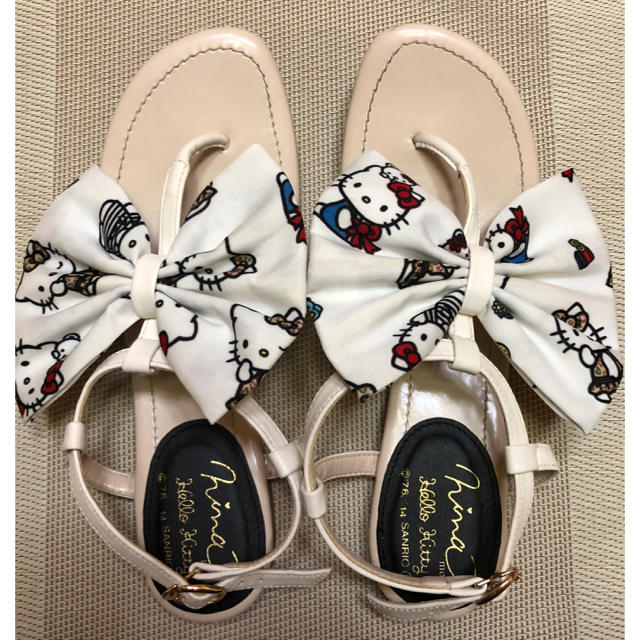 Nina mew(ニーナミュウ)のニーナミュウ キティ サンダル M  レディースの靴/シューズ(サンダル)の商品写真