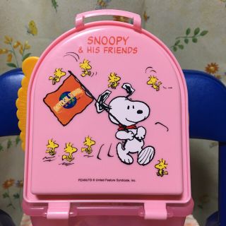 SNOOPY - ポップコーンバケット スヌーピー ストラップ付きの通販