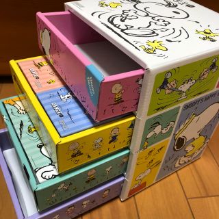 スヌーピー収納BOX(ケース/ボックス)