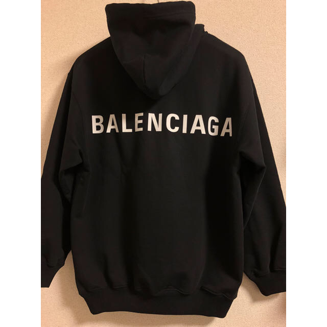 お買い得モデル Balenciaga - xs フーディー ロゴ BALENCIAGA パーカー