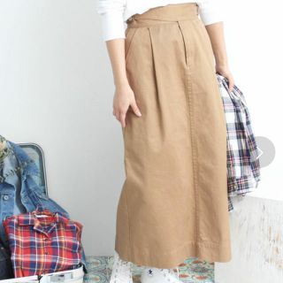 ドットアンドストライプスチャイルドウーマン(Dot&Stripes CHILDWOMAN)の最終値下 dot&stripes childwoman チノグルカスカート(ひざ丈スカート)