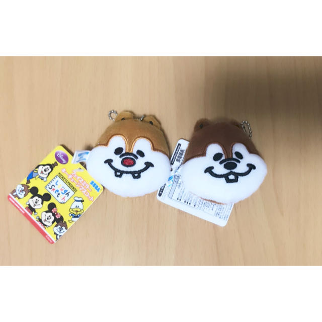 チップ&デール(チップアンドデール)のディズニー チップとデール ストラップ エンタメ/ホビーのおもちゃ/ぬいぐるみ(キャラクターグッズ)の商品写真