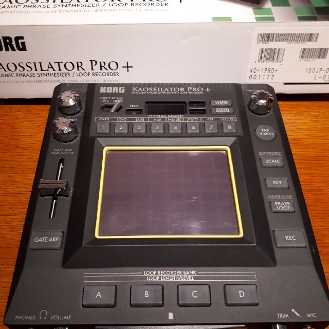 KORG KAOSSILATOR PRO +　SDカード付のサムネイル