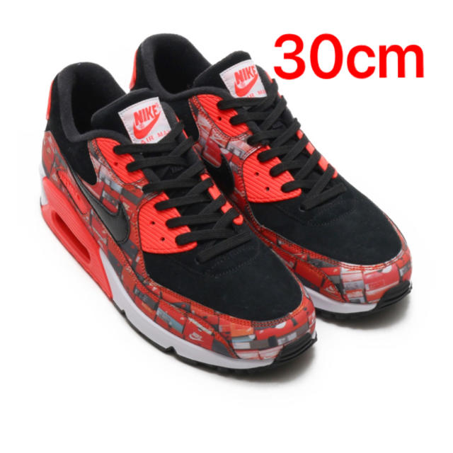 30cm Atmos × NIKE AIR MAX 90 PRNT