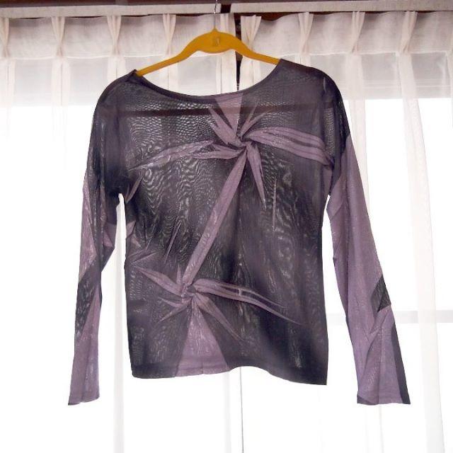 SECE　SEのTシャツ（M~L)紫 レディースのトップス(Tシャツ(長袖/七分))の商品写真