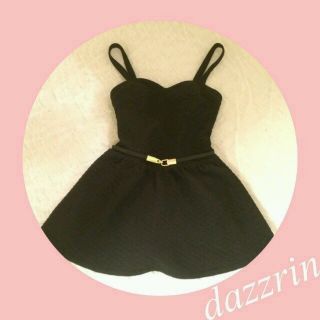 ダズリン(dazzlin)のdazzlin♡キルティングワンピース(ミニワンピース)