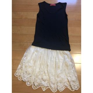 ザラ(ZARA)のZARA レース スカート(ミニスカート)