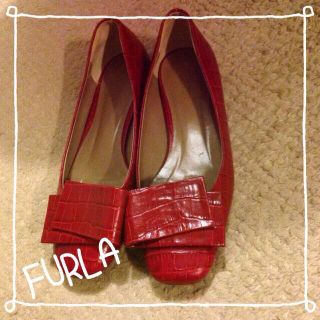 フルラ(Furla)のFURLAペタンコパンプス レトロ(ハイヒール/パンプス)