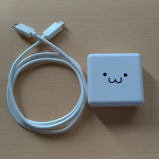 エレコム(ELECOM)のUSB type-c充電器 5V3A ケーブル付き ELECOM(バッテリー/充電器)