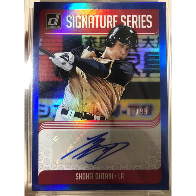 大谷翔平 ルーキーサイン 18 PANINI auto 99枚限定RCの通販 by たいやき's shop｜ラクマ