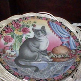 エインズレイ(Aynsley China)のMignon様専用＊新品　エインズレイ　猫の絵皿(置物)