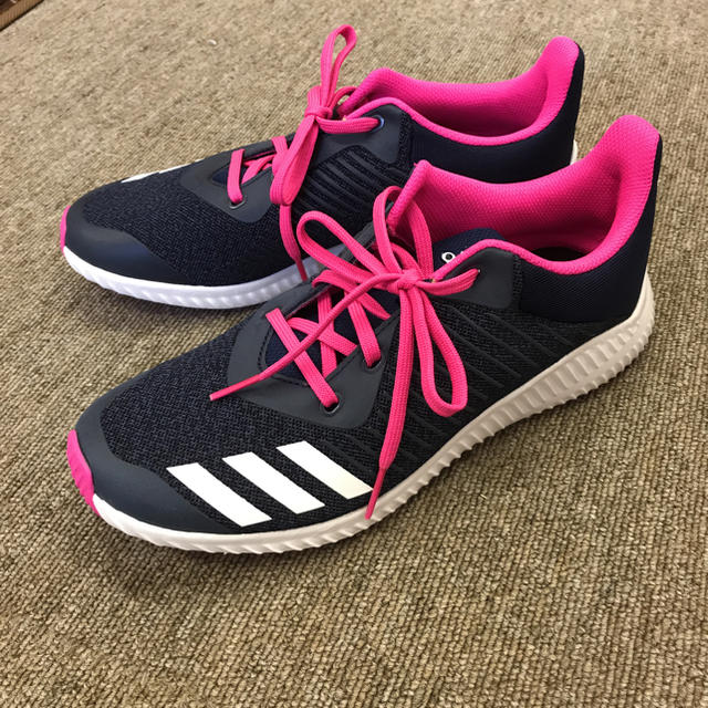 Adidas アディダス スニーカー 23 5cm ネイビー ピンク Adidasの通販 By メグミ S Shop アディダスならラクマ