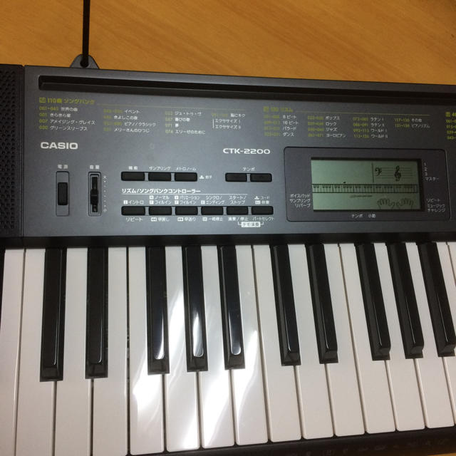 CASIO(カシオ)のCASIO キーボード CTK-2200 楽器の鍵盤楽器(キーボード/シンセサイザー)の商品写真