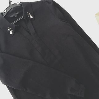 エイチアンドエム(H&M)のビジューブラウス(シャツ/ブラウス(長袖/七分))