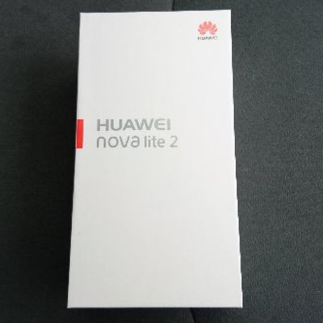 新品未開封■新品未開封■ HUAWEI nova lite 2 ブルー　国内正規品