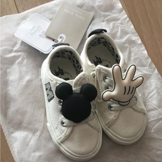 ザラキッズ(ZARA KIDS)の最終値下げ ZARA ミッキー シューズ 12cm(スニーカー)