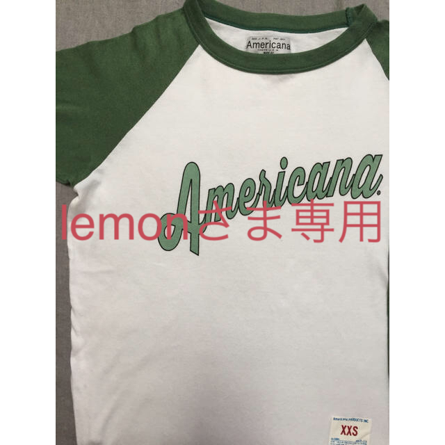 AMERICANA(アメリカーナ)のAMERICANA ラグランカットソー レディースのトップス(カットソー(長袖/七分))の商品写真