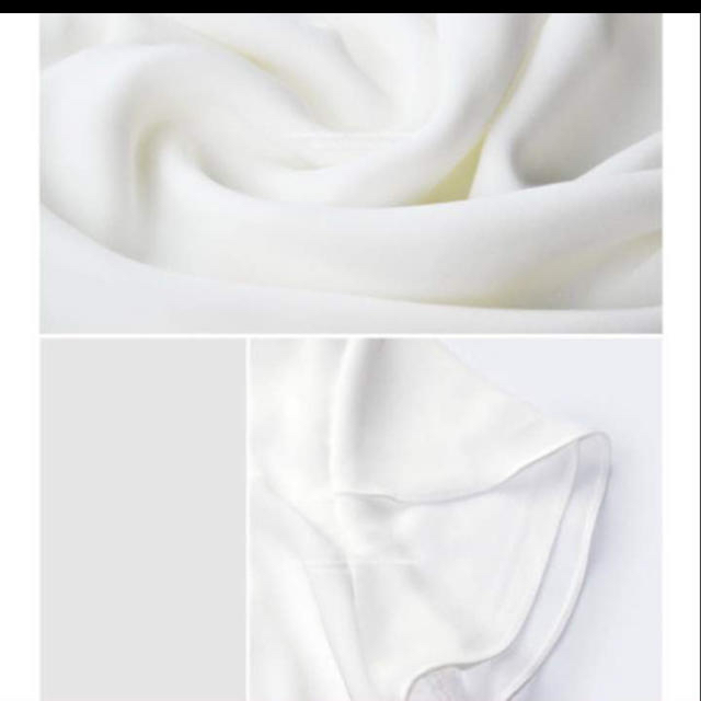 にゃん吉様専用☆シフォンチュニック☆ ホワイト M メンズのトップス(Tシャツ/カットソー(半袖/袖なし))の商品写真