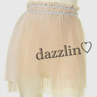 ダズリン(dazzlin)のdazzlin♡サテンテープチュールSK(ミニスカート)