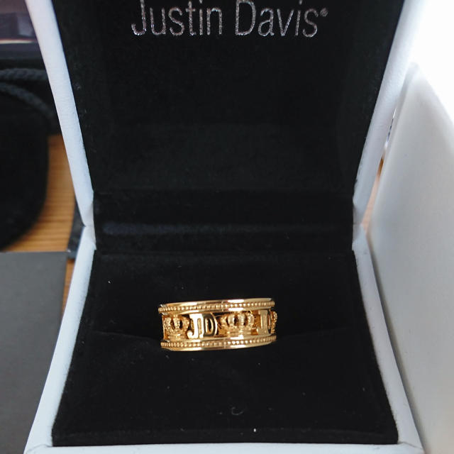 Justin Davis(ジャスティンデイビス)のJUSTIN DAVIS FAME リング ゴールドフィニッシュ レディースのアクセサリー(リング(指輪))の商品写真