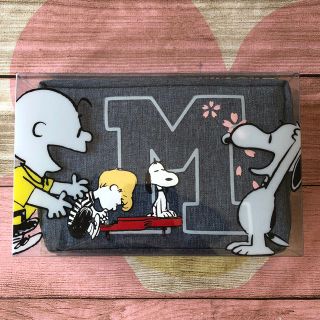 ピーナッツ(PEANUTS)のスヌーピー イニシャルポーチ M(ポーチ)