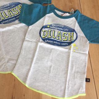 ディラッシュ(DILASH)のディラッシュ 新品ラグランTシャツ 80(Tシャツ/カットソー)