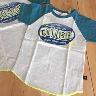 ディラッシュ(DILASH)のディラッシュ 新品ラグランTシャツ 80(Tシャツ/カットソー)