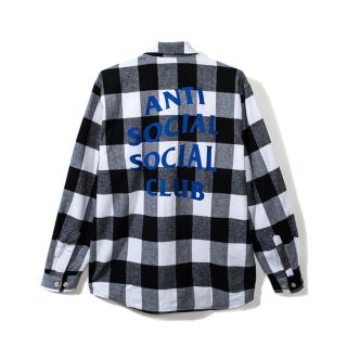 アンチ(ANTI)のanti   social social club ネルシャツL(シャツ)