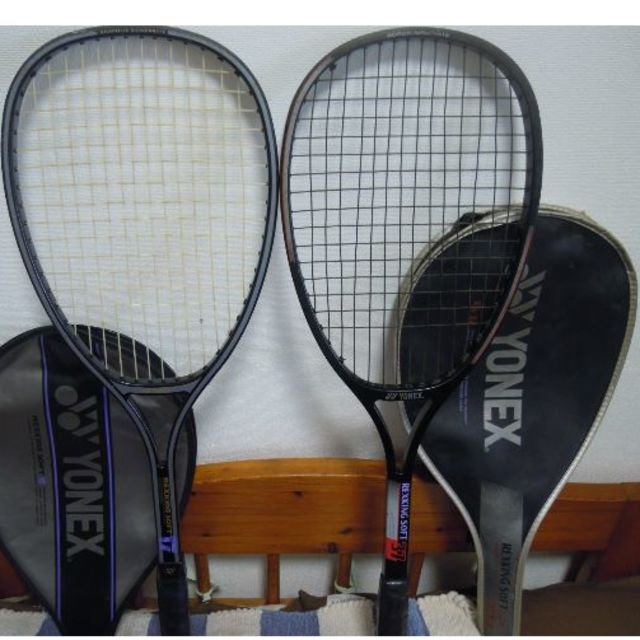 YONEX REXKING SOFT 17 軟式用 テニス ラケット 2本セット